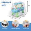 IndigoTempest9 Kids Water Table Cover, Fit Step2 Rain Showers Splash Pond Water Table Waterpark Play Table Cover Outdoor Toys Cover - (Frosted) view 2