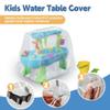 IndigoTempest9 Kids Water Table Cover, Fit Step2 Rain Showers Splash Pond Water Table Waterpark Play Table Cover Outdoor Toys Cover - (Frosted) view 4