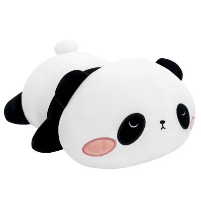 SQEQE Weighted Panda Plush, Weighted Panda Stuffed Animal, Cute Plushies Soft Bear Pillow Toy Gift for Kids Adults 9.8 Inch, 0.8 Lbs