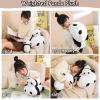 SQEQE Weighted Panda Plush, Weighted Panda Stuffed Animal, Cute Plushies Soft Bear Pillow Toy Gift for Kids Adults 9.8 Inch, 0.8 Lbs view 4