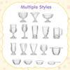 Abaodam 102 Pcs Candy Model Miniature Cups Mini Kitchen Accessories Wine Glasses Ornament ature Wine Cups ature Drinking s Adornment Toy Doll House Beer Mug Key Chain view 2