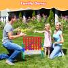 Aywewii 1.9 FT Giant 4-to-Score Connect Game Set, Family Games for Kids and Adults, 4-in-A-Row Jumbo Yard Games Large Floor Games, Outdoor Indoor Party Games, Easter Basket Stuffers view 3