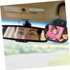Abaodam Adjustable Car Mirror Clip Rearview for Safe Driving Material Easy Installation for Monitoring Rear Seats view 2