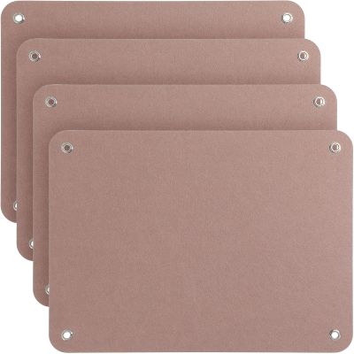 Yunsailing 4 Pieces Felt Board for Toddlers Classroom Flannel Board Stories for Preschool Homeschooling, Kids Felt Story Activity Wall Hanging Children Birthday Gifts, 11.8 x 15.75 Inch (Camel)