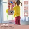 Yunsailing 4 Pieces Felt Board for Toddlers Classroom Flannel Board Stories for Preschool Homeschooling, Kids Felt Story Activity Wall Hanging Children Birthday Gifts, 11.8 x 15.75 Inch (Camel) view 4