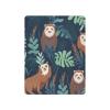 Bulletgxll Sloth and Green Leaves Fitted Crib Sheet - Toddler Bed Sheets for Standard Crib Mattress-Soft Breathable for Baby Boys Girls, 52"X28" X9" view 2