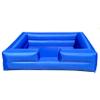 OZIS 10FT Ball Pit Inflatable Foam Pit with Built-in Blower, Portable Foam Party Pit for Indoor/Outdoor Activities Easy to Setup (Blue) view 1