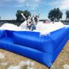 OZIS 10FT Ball Pit Inflatable Foam Pit with Built-in Blower, Portable Foam Party Pit for Indoor/Outdoor Activities Easy to Setup (Blue) view 3