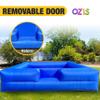 OZIS 10FT Ball Pit Inflatable Foam Pit with Built-in Blower, Portable Foam Party Pit for Indoor/Outdoor Activities Easy to Setup (Blue) view 4