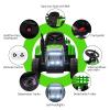 12V Kids Ride On Tractor Battery Powered Electric Tractor with Trailer, EVA Treaded Tires, LED Headlights, Remote Control, 2+1 Gear Shift, MP3, USB (Green) view 3