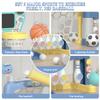 5-in-1 Toddler Sports Toys Activity Center: Includes Basketball Soccer Bowling Baseball Golf, Toddler Basketball Hoop Indoor with Adjustable Height 1-3 Year Old Boys Girls Toys, Toddlers & Baby Gift view 4