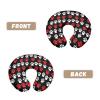 Forchrinse White Red Dog Paw Print Nursing Pillow Cover for Girls Boys Baby Nursing Pillow Slipcover for Puppys Lover view 3