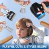 JOYIN Barber Shop Pretend Role Play Toy, 23 Pcs Kids Shaving Kit for Boys, Haircut Kit for Boys 3+ Year Old Easter Basket Stuffers Birthday Gift, Upgraded Toddler Role Play Set with Storage Box view 4
