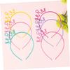 Angoily Birthday Party Kids Crown Headband Set 6pack Creative Plastic Headwear view 2