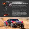Hobby Fans RC Radio System 7CH 2.4G RC Transmitter with Receiver Anti-Jamming Remote Controller for RC Car Crawler Boat, Button view 3