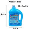 MorTime 3 Bottles Bubble Solution Refills, 3 L/101 OZ (up to 7.5 Gallon) Concentrated Bubble Solution Refill for Bubble Wands, Bubble Machines and Blowers view 2