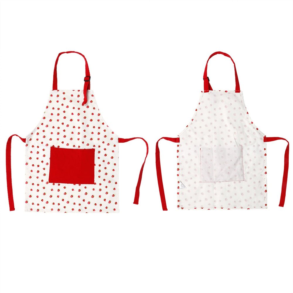 2PCS Kids Apron, Kids Cooking Aprons Kids Canvas Apron Kids Chef Apron Kids Aprons for Cooking Kids Aprons for Cooking Boys Girls