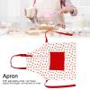 2PCS Kids Apron, Kids Cooking Aprons Kids Canvas Apron Kids Chef Apron Kids Aprons for Cooking Kids Aprons for Cooking Boys Girls view 2