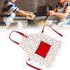 2PCS Kids Apron, Kids Cooking Aprons Kids Canvas Apron Kids Chef Apron Kids Aprons for Cooking Kids Aprons for Cooking Boys Girls view 3