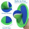 ECJWEI Toss and Catch Ball Set, Paddle Catch Ball and Toss Game for Kids, Great Beach Games/Backyard Games/Outdoor Game for Kids and Family (2 Paddles, 2 Balls) view 2