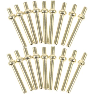 Abaodam Metal Cribbage Pegs Set - Small Durable Scoring Pins for Card Games Portable Travel Board Game Accessories Replacement Pieces
