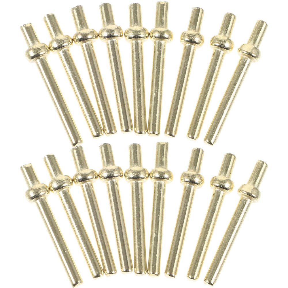 Abaodam Metal Cribbage Pegs Set - Small Durable Scoring Pins for Card Games Portable Travel Board Game Accessories Replacement Pieces
