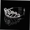 Angoily 1pc Rhinestone Hair Comb for Birthday Alloy Birthday Headpiece for Women for Celebrations and Parties view 3
