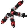 4Pack ShareGoo RC Car Shock Absorbers Metal Shocks Damper Compatible with MJX Hyper Go H14BM 14210 14209 1/14 RC Car Upgrades Part view 2