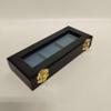 Antique Coin Box with 3 Boxes 50 x 50 mm Italian Velvet view 3