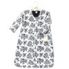 Hudson Baby Unisex Baby Long Sleeve Plush Faux Fur Sleeping Bag, Wearable Blanket, Black Toile, 18-24 Months view 2