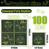 100Pcs Game On Napkins, Disposable Level Up Napkins, Gaming Paper Party Napkins, Game Party Napkins for for Boys Game On Birthday Party Supplies, 13 x 13 Inches view 2