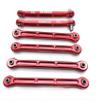 KEBEILEE CNC Alu Fornt Rear Turnbuckle Steering Tie Rod for LOSI DBXL-E DBXL 2.0 (red) view 2