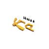 ALBARAY Upgrade Parts Compatible with Wltoys 124017 124016 144010 Rc Car 2845 Adjustable Motor Mount Bracket Upgrade Accessories Part (Color : 3) view 2