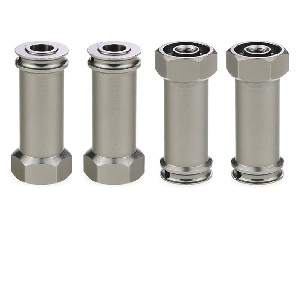 ALBARAY Upgrade Parts Compatible with Wltoys 1/12 12428 12423 12MM Aluminum Wheel Hex Adapters Long 29Mm Extension RC Car Conversion Parts (Color : 4)