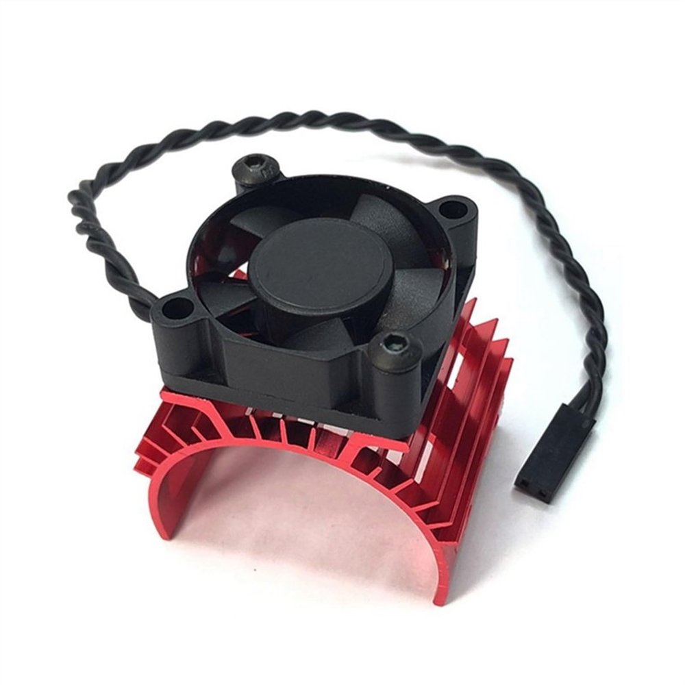 ALBARAY Upgrade Parts Compatible with Wltoys 144001 124019 124018 124016 104001 Motor Heatsink Cover Cooling Fan Motor Heat Sink (Color : 3)