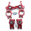 KEBEILEE CNC Alu7075 Front Spindle+Rear Wheel hub Carrier+C-Hub for LOSI DBXL-E 2.0 (red) view 2