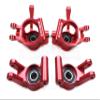 KEBEILEE CNC Alu7075 Front Spindle+Rear Wheel hub Carrier+C-Hub for LOSI DBXL-E 2.0 (red) view 3