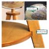 ATMRC World Globe World Globe Floor Floor Tripod with Wooden Storage Rack Stand Raised Embossed Map Globe for Home, Office and Classroom Classroom(B) view 4