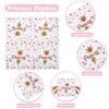 100 Pcs Pink Castle Napkins, Disposable Princess Napkins, Castle Decorations - 13 x 13 Inches view 3