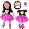 AK KYC 18 Inch American Doll Clothes and Accessories Travel Skating Sport Playset Outdoor Sport Accessories (Not Include Doll) view 1