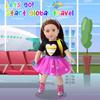 AK KYC 18 Inch American Doll Clothes and Accessories Travel Skating Sport Playset Outdoor Sport Accessories (Not Include Doll) view 3