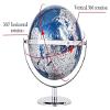 ATMRC World Globe World Globe 720 Rotating World Educational Globe with Stand Surface Geography Globe Office Decor Kids Globe 9.8 Inch for Decor Classroom view 2