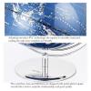 ATMRC World Globe World Globe 720 Rotating World Educational Globe with Stand Surface Geography Globe Office Decor Kids Globe 9.8 Inch for Decor Classroom view 4