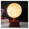 ATMRC World Globe Geographical World Earth Ceremony with A Wooden Rack Children to Light Up The World, Retro World Globally Classroom view 3