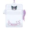 Sanrio 604526 Pita Furenzu (Mini) Clear Case Kromi Kuromi Kuromi 3.1 x 3.1 x 1.6 inches (8 x 8 x 4 cm), Character 604526, Small view 2