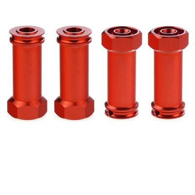 ALBARAY Upgrade Parts Compatible with Wltoys 1/12 12428 12423 12MM Aluminum Wheel Hex Adapters Long 29Mm Extension RC Car Conversion Parts (Color : 3)
