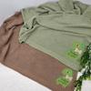 Luxury Personalized Embroidered Knit Baby Blanket, Baby Name Blanket, Cute Dinosaur Blanket for Baby, Newborn Baby Gift, New Mom Gifts view 4