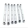 KEBEILEE CNC Alu Fornt Rear Turnbuckle Steering Tie Rod for LOSI DBXL-E DBXL 2.0 (Silver) view 1