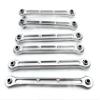 KEBEILEE CNC Alu Fornt Rear Turnbuckle Steering Tie Rod for LOSI DBXL-E DBXL 2.0 (Silver) view 2