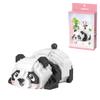 Aetheria Party Favors Easter Lazy Panda Mini Blocks Animal Building Set 340 Pieces Creative Home Decor Building Toy Bricks for Kids Adults to Build, Advent Calendar 2025 Gift view 1